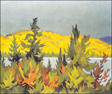 A J Casson Tea Lake Print